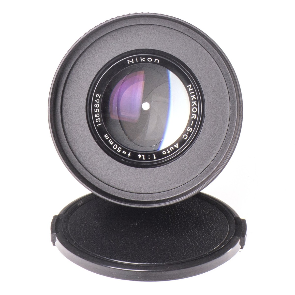 Nikon Nikkor-S.C Auto 50mm F1.4 Cine Mod Lens w/ Anamorphic Bokeh