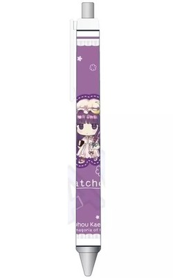 Touhou Project Pen - Patchouli Knowledge Ballpoint Pen Mini Character Illustrati