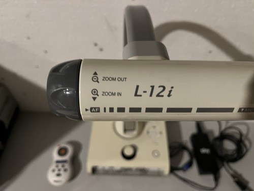 Elmo L-12i Dokumentenkamera Scanner  mit Netzteil und Fernbedienung. Getestet