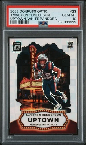 2025 Donruss Optic TreVeyon Henderson White Pandora (RAW)