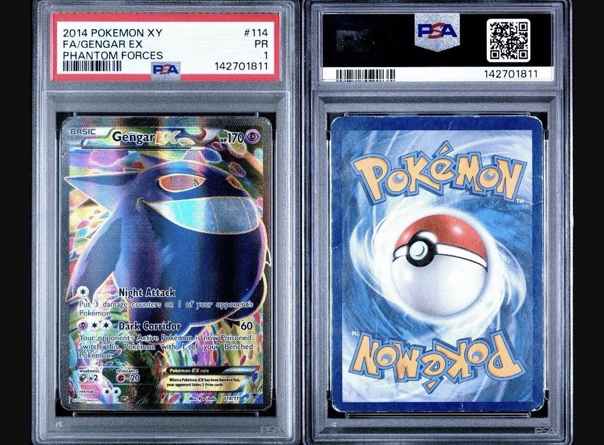 Gengar EX (114 Full Art) 114/119 XY - Phantom Forces Holo for sale