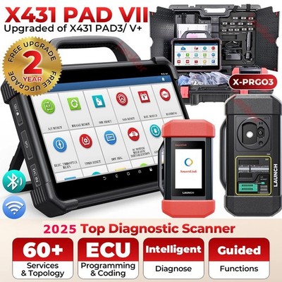 LAUNCH X431 PAD VII PAD 7 X-PROG 3 Car Diagnostic Scanner Key Programming Coding