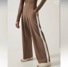 Athleta Venice Colorblock Wide Leg Pant-Rusti...