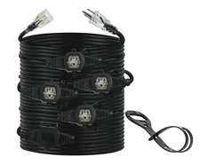 30FT Heavy Duty Multi Outlet Extension Cord 6 Evenly Spaced Outlets 16/3