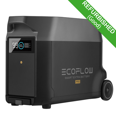 ECOFLOW Refurbished Smart Zusatzakku 3600Wh LiFePO4 für DELTA Pro Powerstation