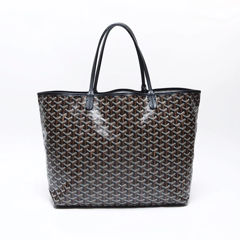 Borsa a tracolla GOYARD Saint Louis GM nera WS14269