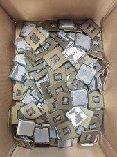 Lot 8lbs Of 149 CPUs Untested Core 2 Duo 2nd Gen Intel Majority Pinless For Gold