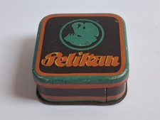 antike Pelikan Metalldose