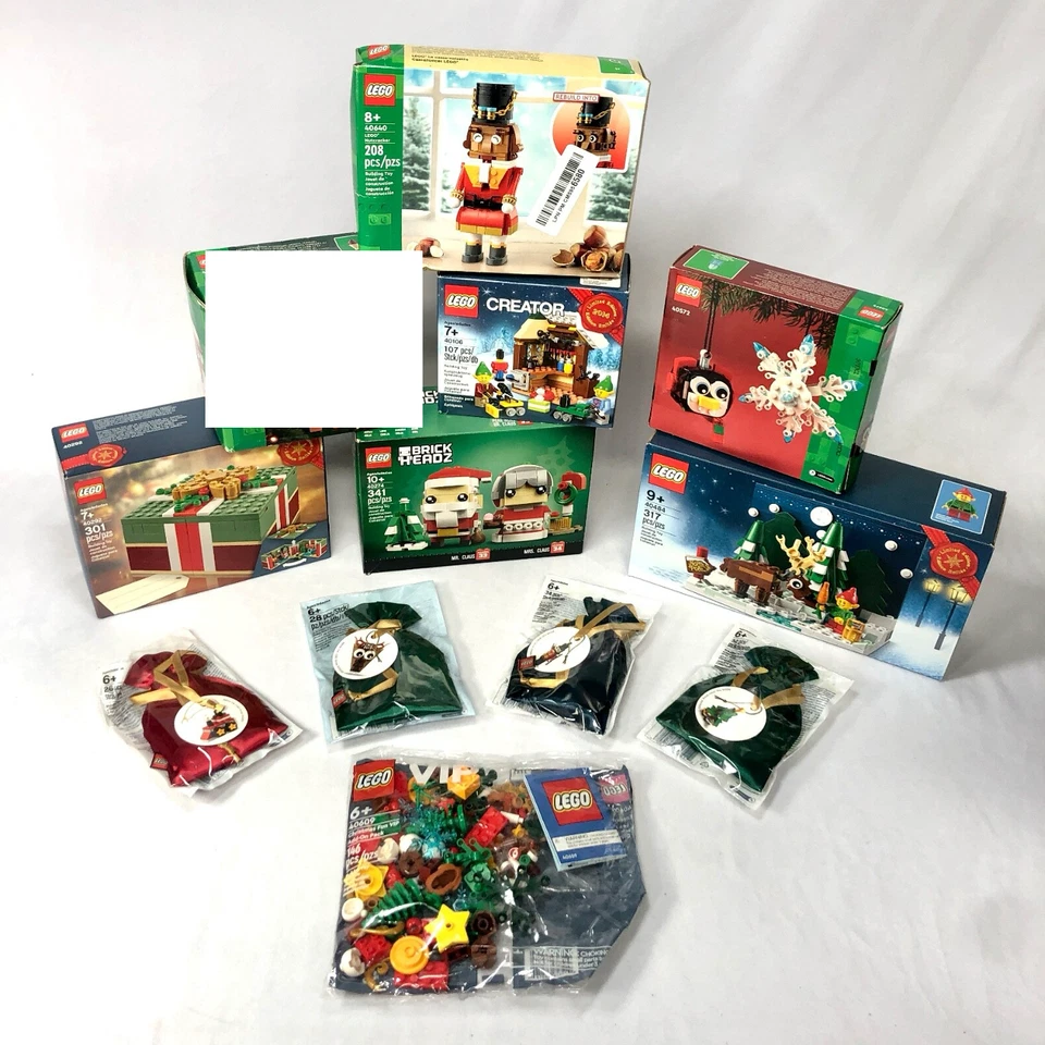 LEGO Holiday Set 40274 40292 40640 40106 40572 40484 40609 Ornamento - LEER Foto 2 de 4