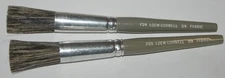 2-Brushes-FSN Cornell 3/4 Fabric --excellent never used