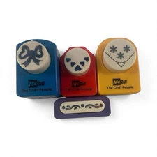 McGill Paper Punch Set Bow Heart Snowflake Border Scrapbooking Craft Tools Lot