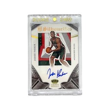 Panini NBA Card Jabari Parker Silhouettes 15/25 2014-15 Used