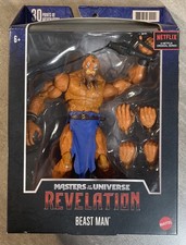 MASTERS OF THE UNIVERSE REVELATION BEAST MAN - 7   MATTEL MOTU - MIB 2021