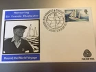 GB STAMPS RARE FIRST DAY COVER 1967 FRANCIS CHICHESTER GREENWICH PURE NEW WOOL