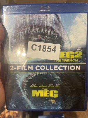 The Meg 2-Film Collection (Blu-ray, 2011) Jason Statham, Wu Jing