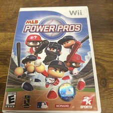 MLB Power Pros COMPLETE AND TESTED (Nintendo Wii, 2007)