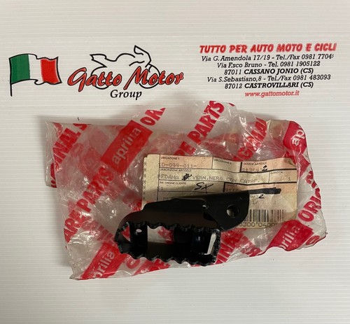 PEDANA ANTERIORE SINISTRA APRILIA RX 50 125 MX 50 PEGASO 125 TUAREG 50 AP8135432 - Imagen 2 de 3