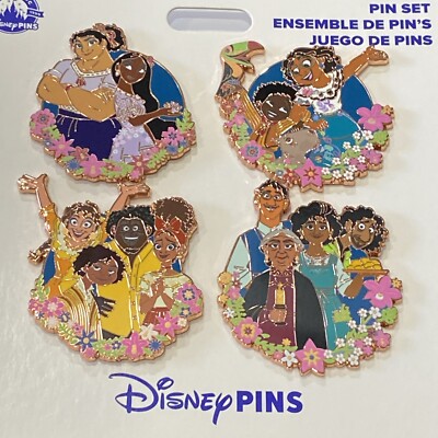 Disney Pin Encanto Family Set Mirabel Louisa Bruno Julieta Camilo Isabela