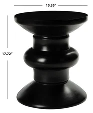 Safavieh JIRAIYA CONCRETE ACCENT STOOL, Reduced Price 2172753241 VNN1033C