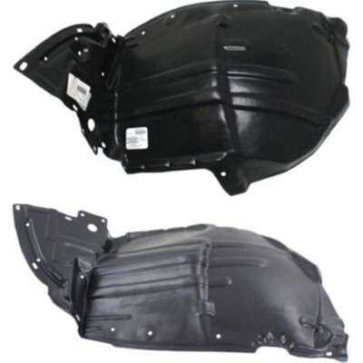 For 2003-2005 Infiniti G35 Splash Shield Front Left & Right Side Set 2pc