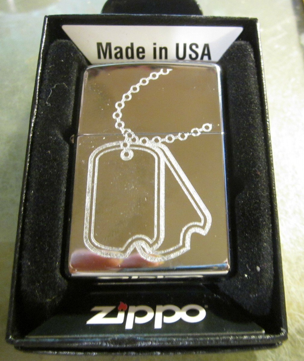 Brand new in box DOG TAGS 2009 ZIPPO Lighter. | eBay display picture 2