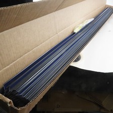 KostKlip 107969 Ticket Moulding 1-1/4 x 48-Inch Clip Black C-Channel ClearVision