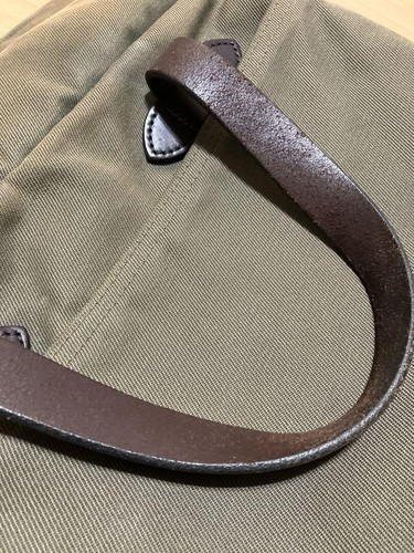 Filson 70256 Rugged Twill Original Briefcase Otter Green USA Made Laptop Bag - Picture 6 of 13