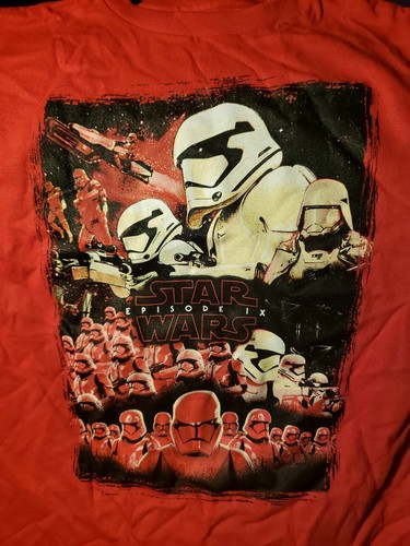 Star Wars Episode IX Kids T-Shirt With Stormtroopers Mad Engine Size 8/10 NWT - Picture 2 of 5