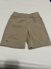Boys Lacoste Beige Short Size 8