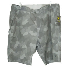 Old Navy Active Shorts Go Dry Cool XXL Swim Trunks Gray Camo Cloud Cover
