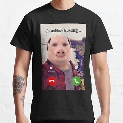 John Pork Is Calling Classic T-Shirt Unisex - AnniversaryTrending