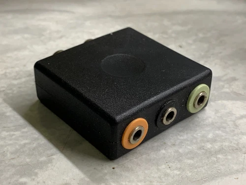 🆗 5.1 Speaker Adapter 3x 3.5mm Jack Female - 2x RCA Female / Logitech X530 etc