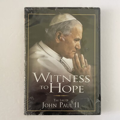 Witness to Hope 2 DVD SET, NEW AND SEALED Life and Times of Pope John Paul II