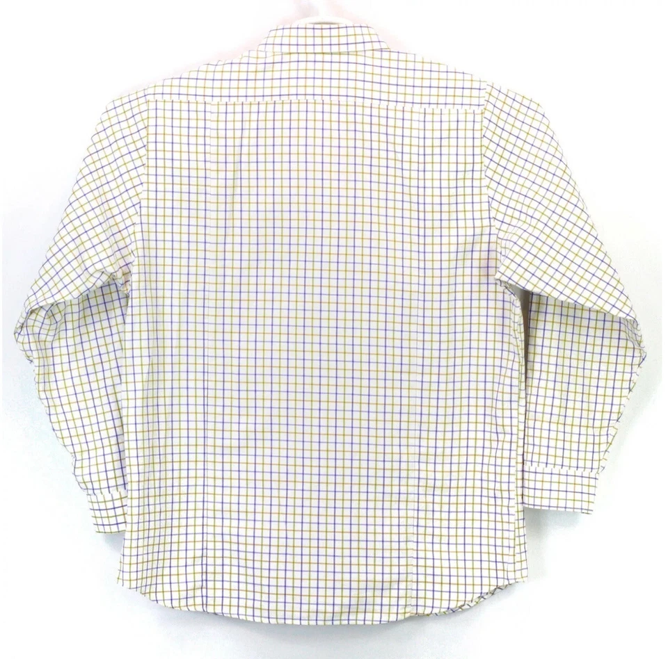 Camisa Galaxy Para Hombre Botones Cuello LS Talla XL Cuadros Multicolor Foto 2 de 4