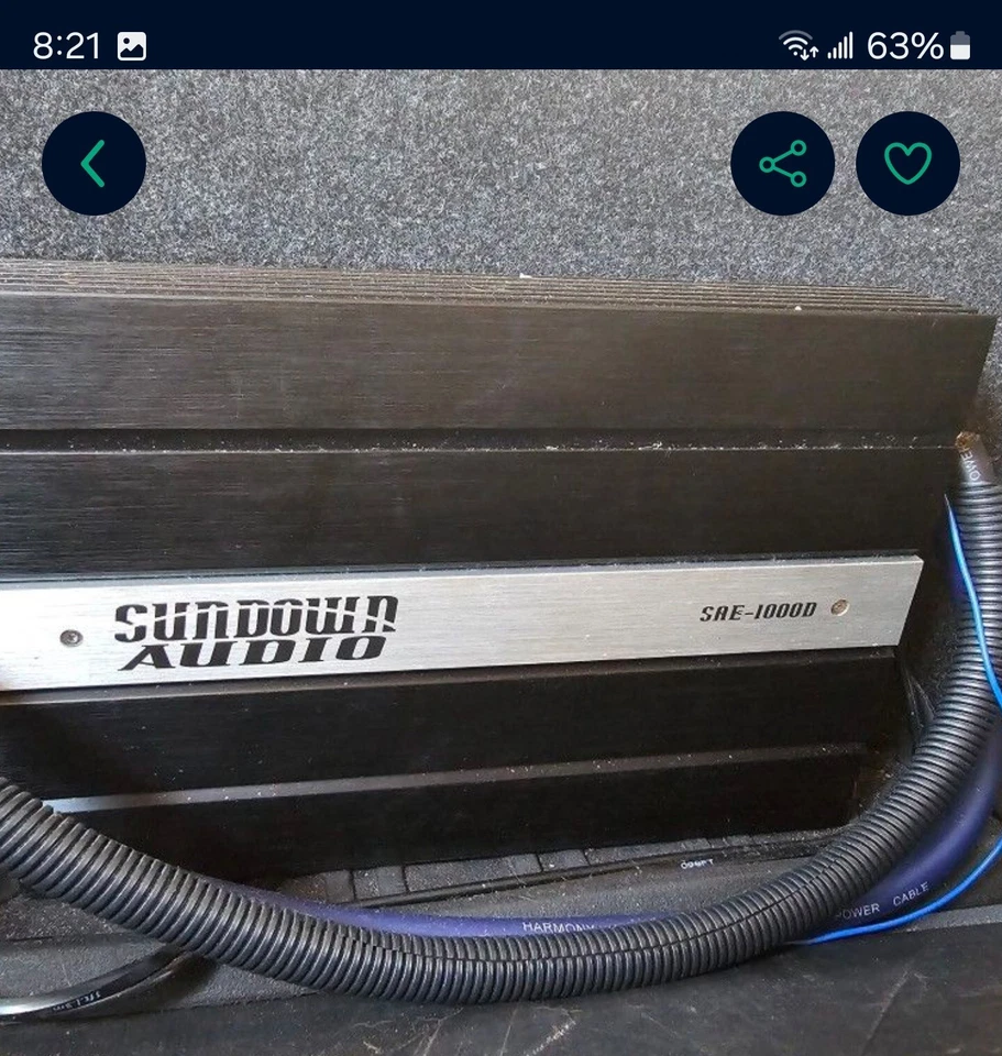 SUBWOOFER AL ATARDECER 15 pulgadas con amplificador y caja portada personalizada Foto 4 de 4