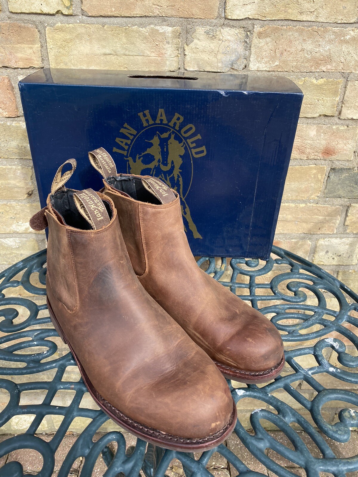 Ian Harold Brumby Gardener Work Boots 