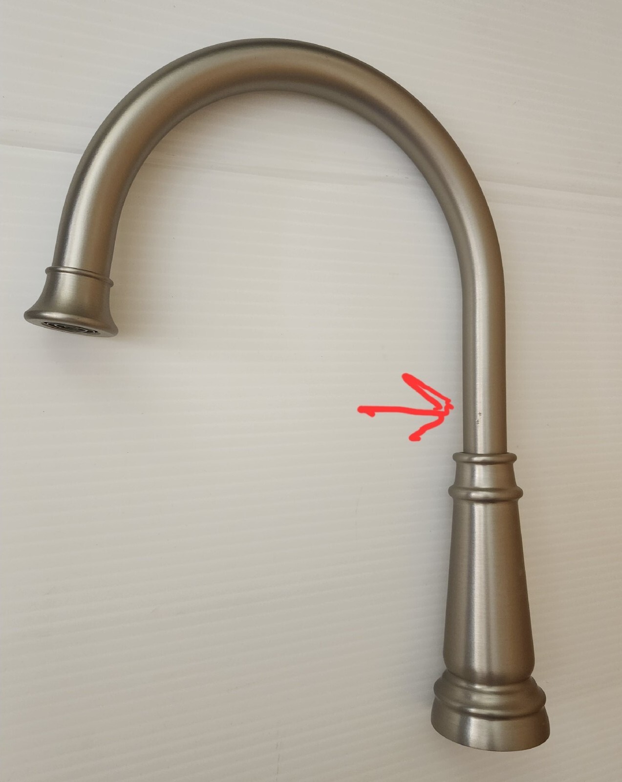 Moen 87042SRS Edison Spot Resist High Arc Kitchen Faucet w/ Sidespray