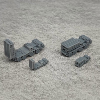  1/350/700 Russian S350 Air Defense Missile mini printed white  model 2PC/5PC#