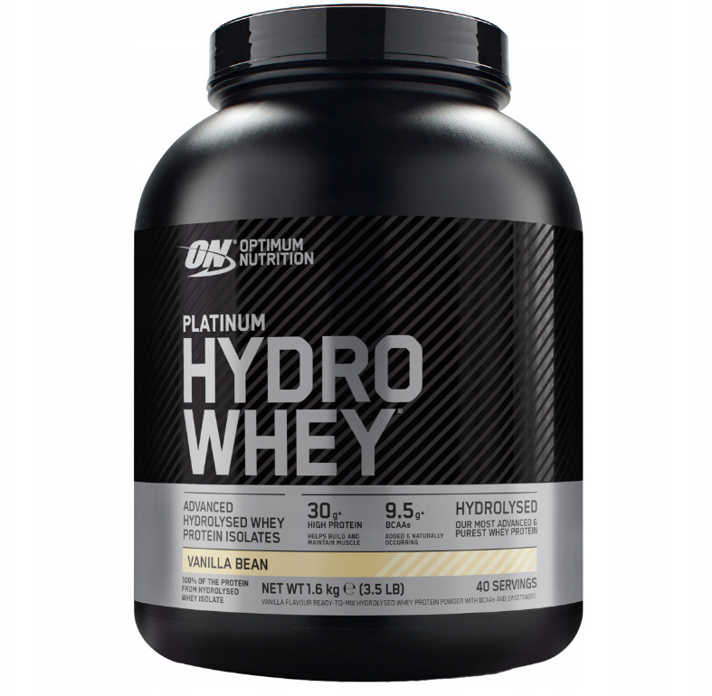 Optimum Nutrition Platinum Hydrowhey proteine isolate alla vaniglia - 1600 g