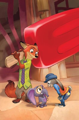 ZOOTOPIA #4 1:10 STORYBOOK ART VIRGIN VARIANT (11/06/2025)