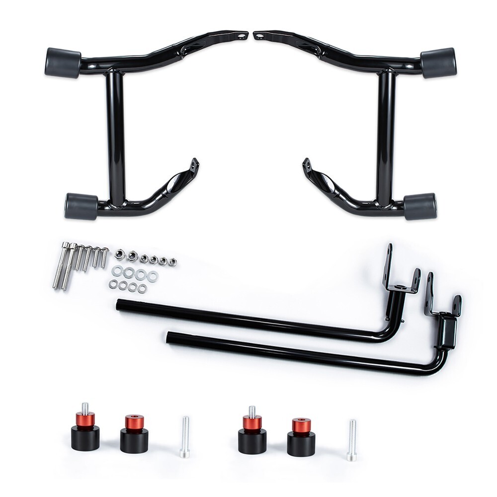 Saddlebags Guards Crash Rails Bars For Harley Touring Road Street Glides 14-25