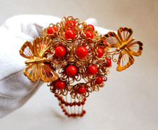 Vintage Hair pin" Kanzashi " Hair ornaments Kimono accessories Made in Japan