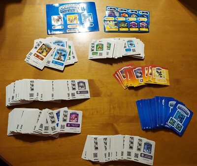 Skylanders Stickers Cards Trap Team Giants Spyro Swap Force Imaginators Elite