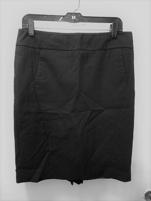 Best Reviews Ann Taylor Loft Black Straight Pencil Lined Skirt  Size 10  Ex Condition