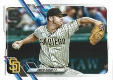 2021 Topps Update Series #US229 Emilio Pagan San Diego Padres MLB Baseball Card