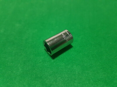 Halfords Advanced 11mm 1/4'' 6 point chrome v shallow socket FAST FREE POST