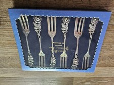 Gabeln Hildesheimer Rose 100 Silberauflage Antiko Original