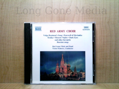 Russian Favourites by The Alexandrov Red Army Ensemble (CD, Import, Naxos)
