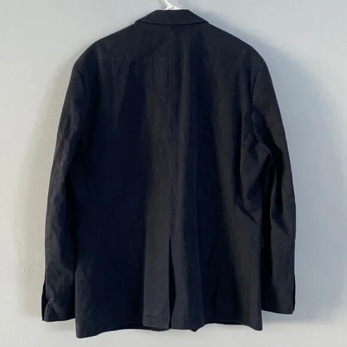 NWT Jos. A. Bank Tailored Fit Cotton Sportcoat Blazer Navy Blue Size XL Preppy - Picture 7 of 13