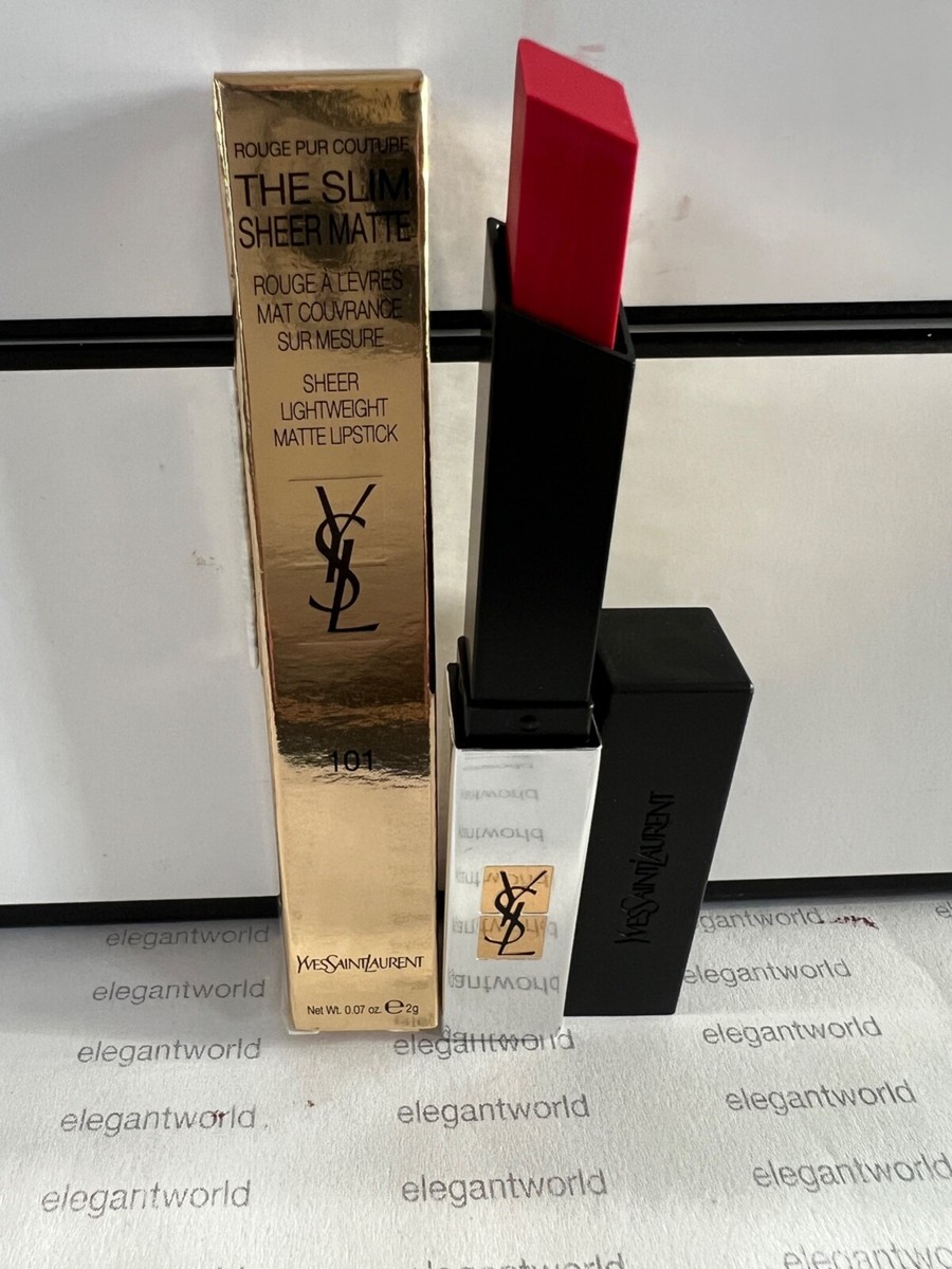 Ysl Store Ysl Sheer Matte 101 Yves Saint Laurent Rouge Pur Couture